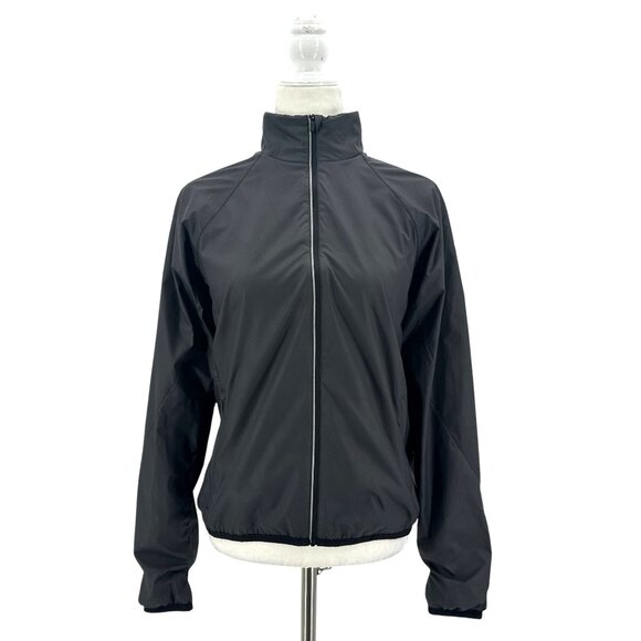 Icebreaker GT Merino Womens Small Jacket Cool-Lite Rush Windbreaker Gray